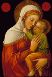 Madonna és gyermeke, 1465 körül